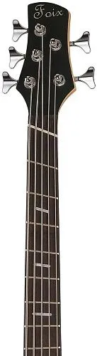 Foix FBG/FBG-KB-11-BK Бас-гитара 5-струнная, мультимензурная.