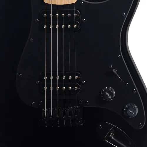 Rockdale Stars Plus HT HH Maple Black Электрогитара