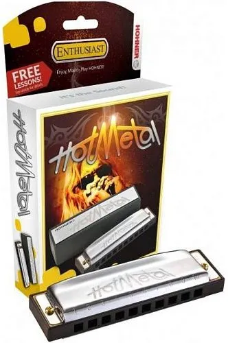 Hohner Hot Metal A Губная гармошка.