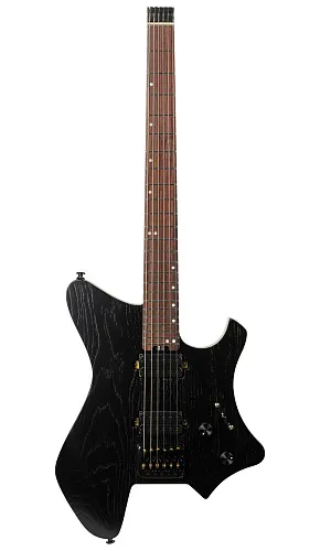 EART GW2 Stealth Black Электрогитара безголовая (headless).