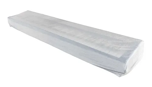 Lutner Aka-015W Накидка для цифрового пианино универсальная бархатная, белая.