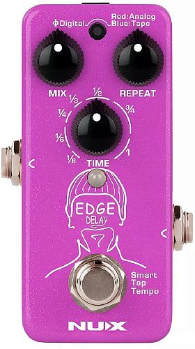 Nux NDD-3 Edge Delay Гитарная педаль эффектов.